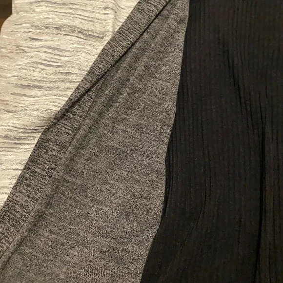 Gray Open-Front Women's Dress - Picture 3 of 4